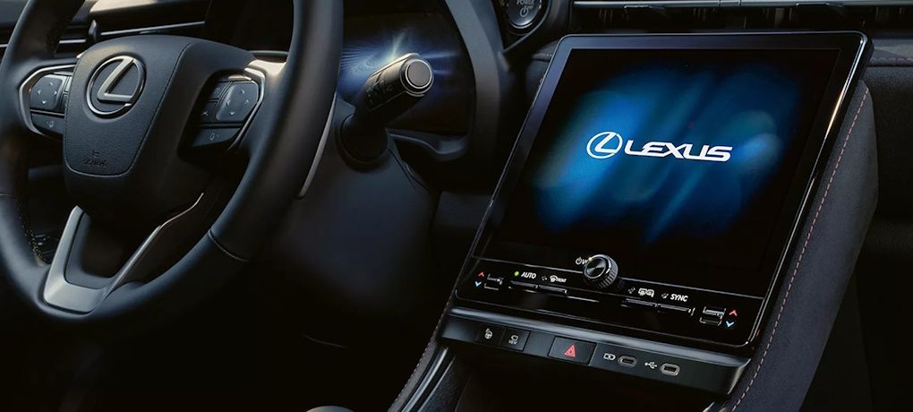 Lexus LBX Display