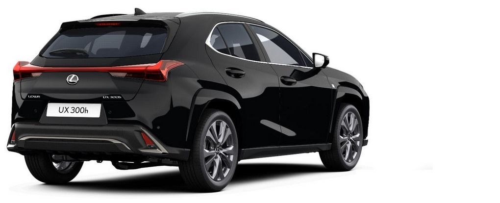 Lexus UX 3/4 Heckansicht